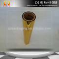 25mic Gold metallized pet film lamination with EVA for paper industry